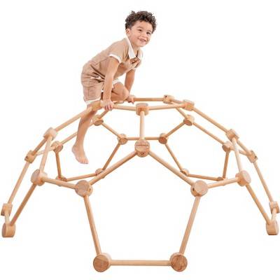 Wooden Climbing Toys for Toddlers 3-6 - Montessori Climber for Kids - Easy to Assemble By Comfy Cubs
