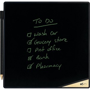 Boogie Board VersaTiles Reusable Memo Board - Black: LCD Writing Tablet, Drawing Pad with Stylus, Battery Included - 1 of 4