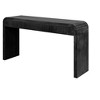 Sapphtopaz Entryway Table with 3 Tiers Open Storage TV Console Table with Roman Column Effect Support Legs for Living Room, Hallway, Bedroom - 3 of 4