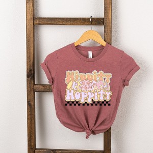 The Juniper Shop Hippity Hoppity Eggs Toddler Short Sleeve Tee - 1 of 2