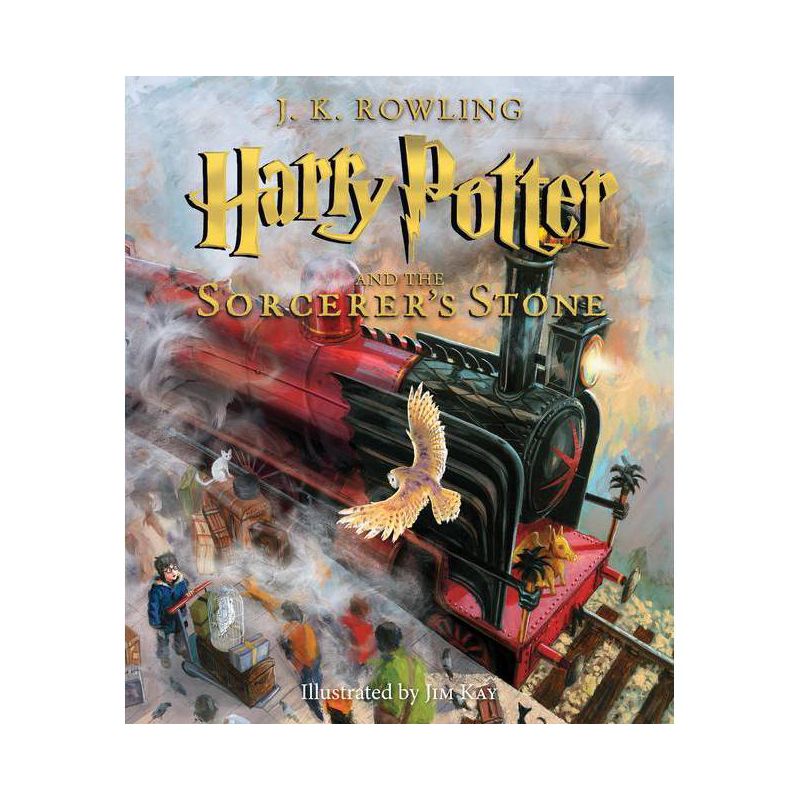 Harry Potter and the Sorcerer's Stone: The Illustrated Edition (Harry Potter Series #1)(Hardcover) by J. K. Rowling, 1 of 5