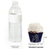 Big Dot of Happiness Starry Skies - Gold Celestial Party Decorations - Party Cupcake Wrappers - Set of 12 - 3 of 4