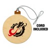 Minnesota State University Moorhead Primary Logo Wood Christmas Tree Holiday Ornament - 2 of 4