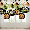 Big Dot of Happiness Jack-O'-Lantern Halloween - Kids Halloween Party Hanging Decor - Party Decoration Swirls - Set of 40 - 3 of 4