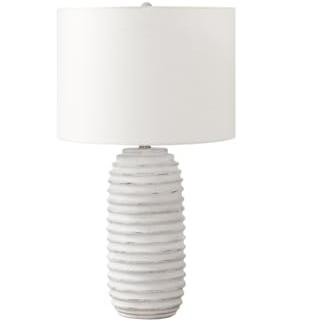 Monarch Specialties Lighting 28inchH Table Lamp Cream Resin Ivory / Cream Shade Transitional