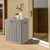 30 Gallon Resin Deck Box, Lockable Waterproof Ourdoor Storage Container for Pool Accessories, Patio and Garden Tools - 2 of 4