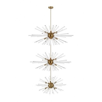 Elegant Lighting Sienna 30 - Light Chandelier in  Satin Gold