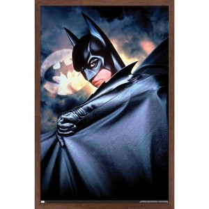 Trends International DC Comics Movie Batman Forever - Batman One Sheet Framed Wall Poster Prints - 1 of 4