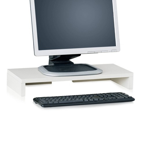 Eco Friendly Computer Monitor Stand Riser White Target