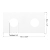Unique Bargains Transparent Window Paper Coin Storage Organizing Protective Coin Holder 100 Pcs - 2 of 4