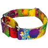 Country Brook Petz 1 1/2 Inch Martingale Dog Collar - Groovy Collection - 2 of 4