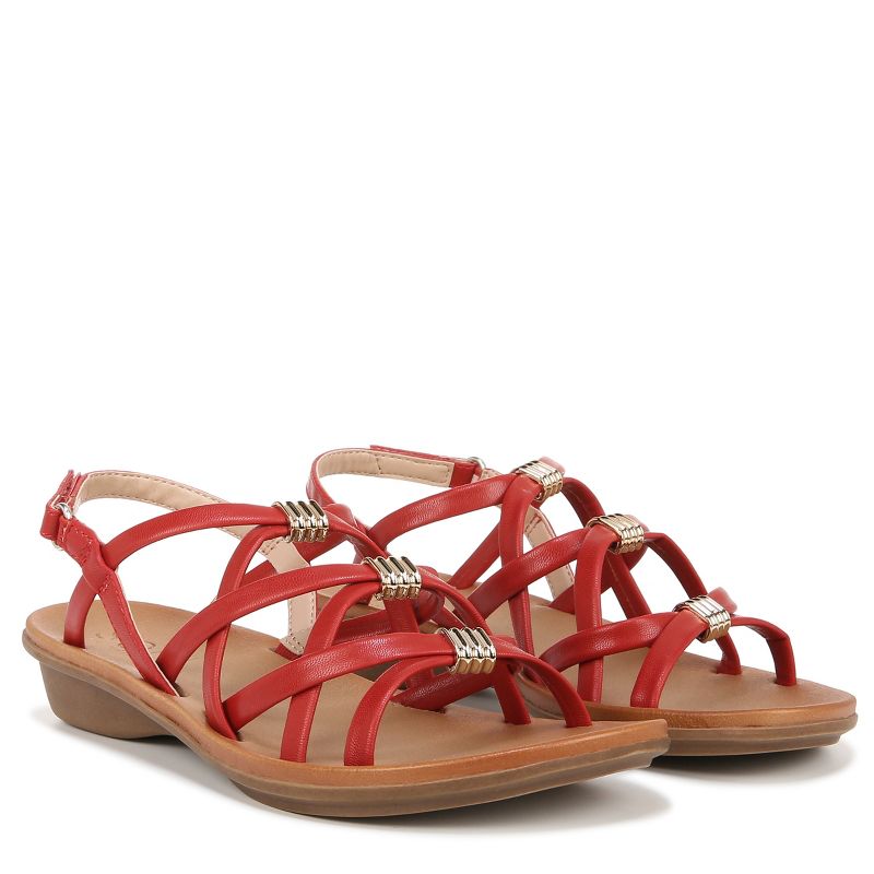 SOUL Naturalizer Womens Sierra Strappy Flat Sandals, 2 of 10