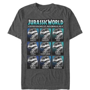 Men's Jurassic World Indominus Rex Expressions T-Shirt - 1 of 4