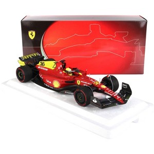 Ferrari SF-75 #16 Charles Leclerc 2nd Place Formula One F1 Italian-Monza GP (2022) Limited Edition 1/18 Model Car by BBR - 1 of 4