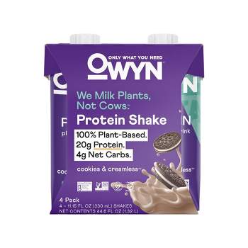 Orgain Kids Chocolate Protein Shake - 4pk/8.25 fl oz Cartons