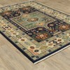 Captiv8e Designs Langdon Global Inspired Blue/Ivory Wool Rug - 2 of 4
