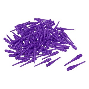 Unique Bargains 2BA Thread Plastic Soft Dart Tips Replacement Accessories 60 Pcs - 1 of 4