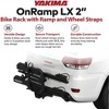 Yakima OnRamp LX 3 Position Dual Tray Hitch Bike Rack with Integrated Ramp, Wheel Straps, and Lock Loop for 2 Inch Hitch Receivers, Black - 3 of 4