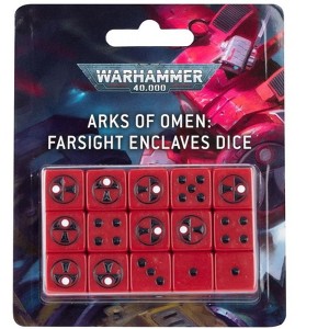 Warhammer 40000: Arks of Omen - Farsight Enclaves Dice Set - 1 of 1