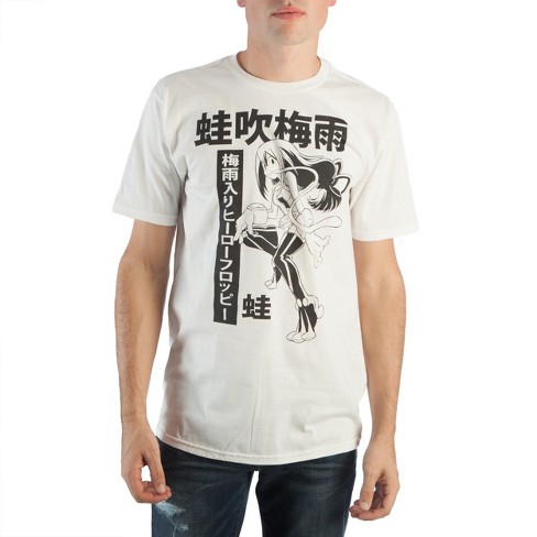 My Hero Academia Rainy Season Hero Froppy Men's White T-shirt-xxl : Target
