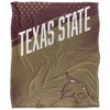 Texas State University Fan Zone Silky Touch Super Soft Throw Blanket 50x60 - 2 of 4
