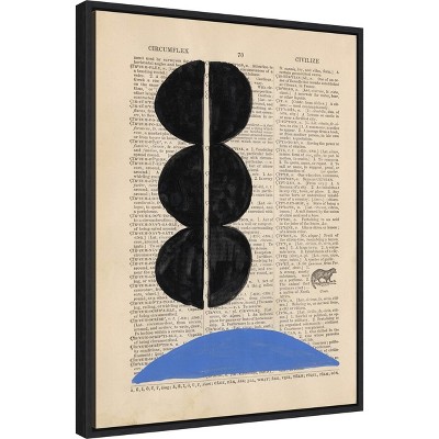 Amanti Art Modern Definition II by Renee W. Stramel Canvas Wall Art Print Framed 18 x 24-in.