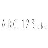 Eureka A Close-Knit Class Simple Print Deco Letters Black 246 Per Pack 3 Packs (EU-850002-3) - 2 of 2