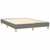 Bed Frame Dark Gray Fabric (100% polyester), plywood, engineered wood - 4 of 4