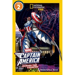 Marvel's Captain America Across the Country (National Geographic Kids Readers, Level 2) - (National Geographic Readers) (Paperback) - 1 of 1