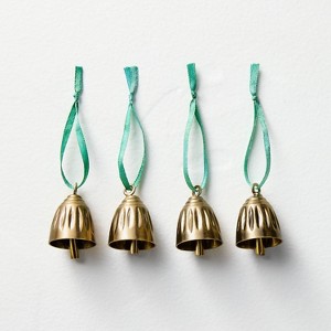 4pk Bell Gift Toppers - Hearth & Hand™ with Magnolia - 1 of 3