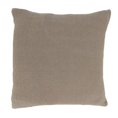 Colorful Geometric Cotton Throw Pillow with Poly Fill, 18"x18"