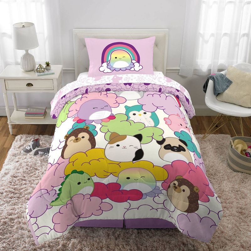 Squishmallows Twin Reversible Kids&#39; Comforter, 4 of 9