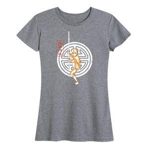 Women's - Avatar: The Last Airbender - Aang Crest Short Sleeve Graphic T-Shirt - 1 of 4