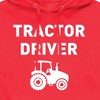 Men's - Instant Message - Tractor Driver Graphic Fleece Pullover Hoodie - 2 of 4