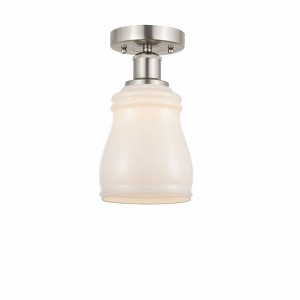 Ellery - 1 Light Semi-Flush Mount In Nautiical Style-9.75 Inches Tall and 4.75 Inches Wide - 1 of 1
