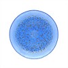 Slickblue Elegant Pebble Pattern Glass Salad Plate - 8.5" in 3 Different Colors - 2 of 4