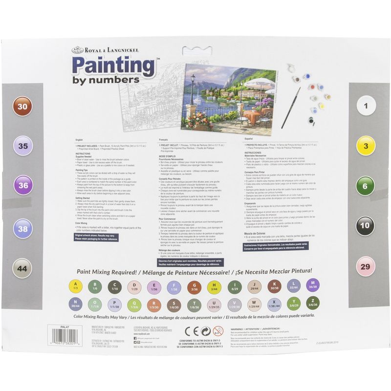 Royal & Langnickel(R) Paint By Number Kit 15.375"X11.25", 3 of 4