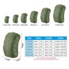 Unique Bargains Waterproof Backpack Rain Cover with Vertical Reflective Strap - 2 of 4