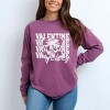 Simply Sage Market Women's Coquette Valentine Vibes Stacked Long Sleeve Garment Dyed Tee - 2 of 4