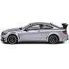 Mercedes-Benz C63 AMG Black Series Matt Gray Metallic 1/43 Diecast Model Car by Solido - 2 of 4