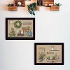 Gulches "Bath Time" 2-Piece Vignette by Pam Britton - Black Framed Print, Ready-to-Hang Wood Art for Bathrooms, Spa-Inspired Spaces - 2 of 4