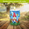 Briarwood Lane Spring Flameless Candle 6x3 Gnome Sweet Gnome Flameless Candle with Timer for Spring - 3 of 4