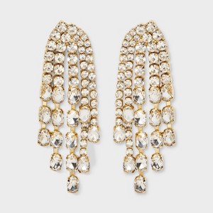 SUGARFIX by BaubleBar Sparkling Starfall Earrings - Gold - 1 of 2