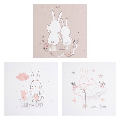 Image of Sammy & Lou Trend Lab Canvas Wall Art - Cottontail Cloud
