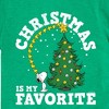 Boys' - Peanuts - Christmas Is My Favorite Short Sleeve Graphic T-Shirt - 2 of 4