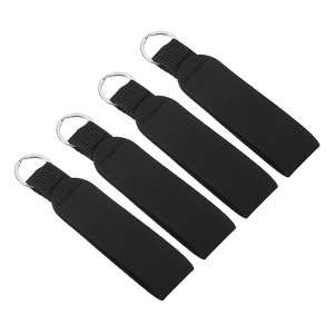 Unique Bargains Neoprene Water Sports Waterproof Floating Keychains 4 Pcs - 1 of 4