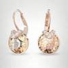 Crystal Earrings, Grey, Yellow, Clear, Rose Crystals, Radiant and Eye-catching. Gold Standard - 3 of 3