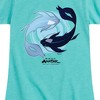 Girls' - Avatar: The Last Airbender - Moon and Ocean Spirit Koi Fitted Short Sleeve Graphic T-Shirt - 2 of 4