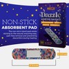 Glitter Bandages for Kids 100 Count Box, Colorful Adhesive Strips, Latex-Free, Individually Wrapped for Minor Cuts & Scrapes - 4 of 4