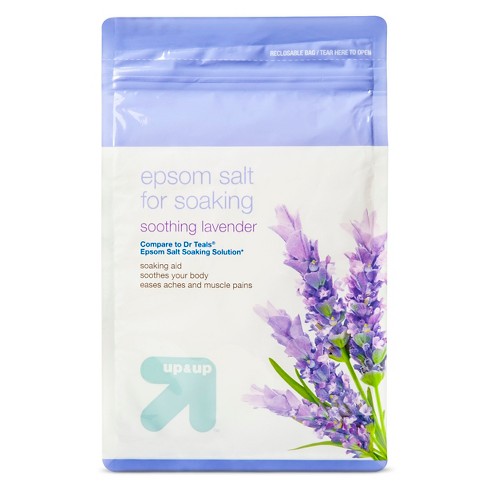 Epsom Soothing Lavender Bath Salt For Soaking - 48oz - Up & Up™ : Target